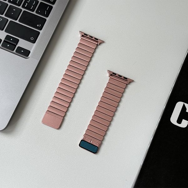Klockarmband för Apple Watch iWatch 38/40/41 S10 42mm universal rosa
