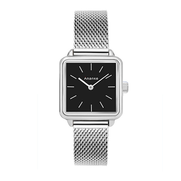 Damklocka Mode Casual Damklocka Japanskt Urverk Läderarmband Vattentät Kvarts Klocka An2502