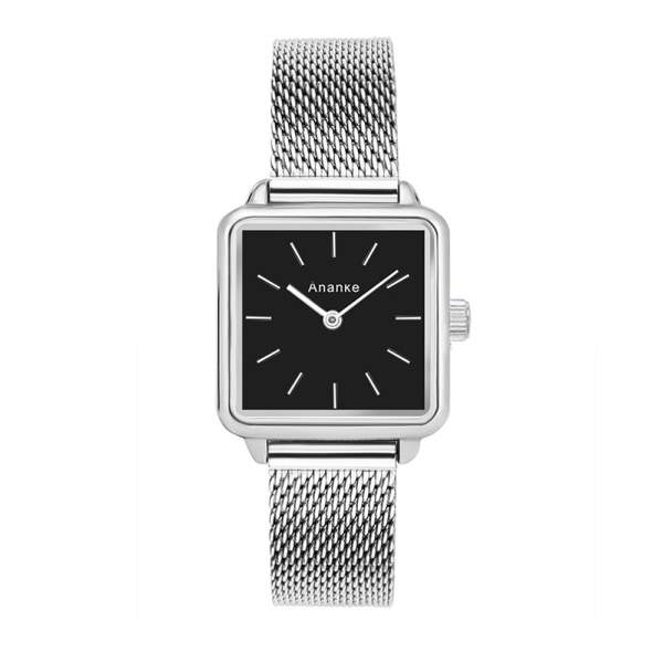 Damklocka Mode Casual Damklocka Japanskt Urverk Läderarmband Vattentät Kvarts Klocka An2515