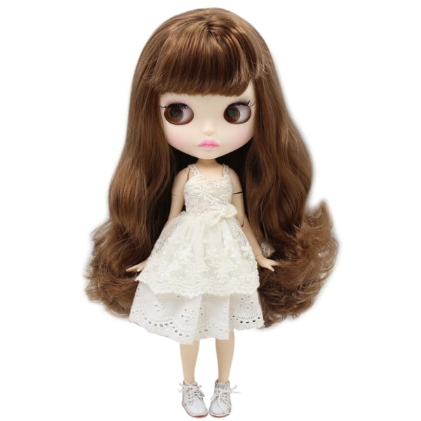 ICY DBS Blyth Fabriksdukke Egnet til udklædning DIY Skift 1/6 BJD Legetøj specialpris OB24b kugleled carved lips faec