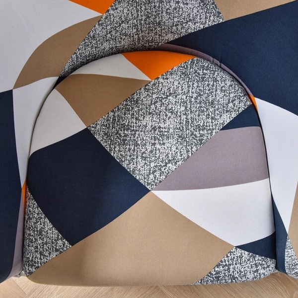 Klubituolin Päällinen Joustavat Nojatuolin Päälliset Painetut Pyöreän Selkänojan Tuolin Päälliset Sohvan Päälliset Spandex-sohvansuojat Baaritiskiin Olohuoneeseen Color 5