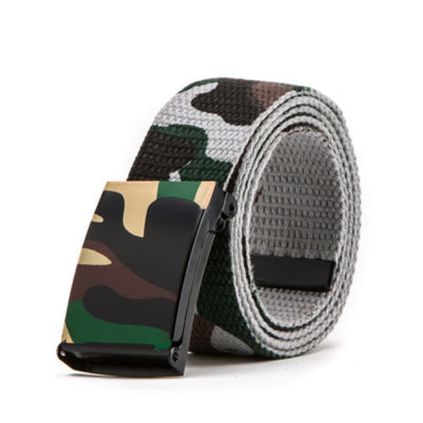 Vyö Pojat Tytöt Camouflage Vaatteet Vyö Lapset Lasten Camouflage Sotilas Housut Vyö Camouflage gray 110cm