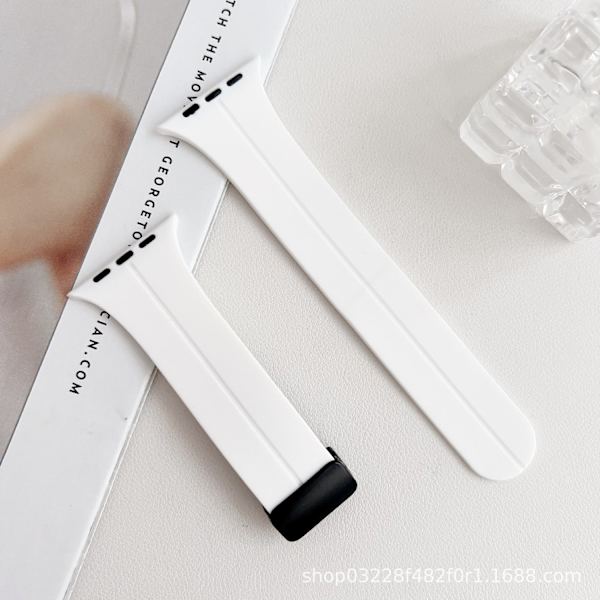 Urrem til Apple Watch iWatch 42/44/45/49mm Hvid