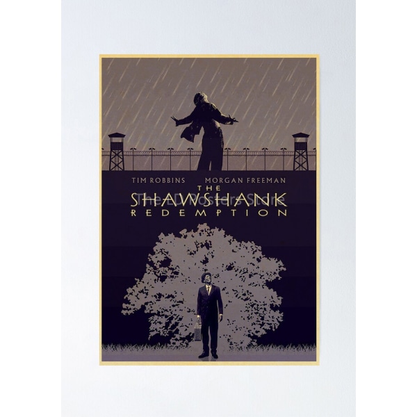 Klassisk film The Shawshank Redemption/Green Book/The Truman Show/Flippade affischer Väggkonstmålningar för hemrum Väggdekaler 42X30cm-A3-No Frame R0196