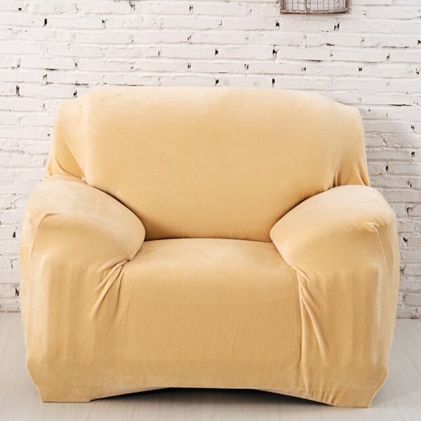Paksu pehmoinen kangassohvanpäällinen setti 1/2/3/4 istuttava joustava sohvanpäällinen olohuoneeseen, irtopäällinen tuolille, sohvapyyhe 1 kpl Silver Grey 4-seater 235-300cm