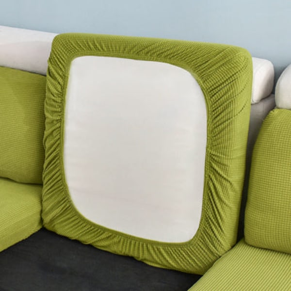 Sofa Pude Betræk Elastisk Boligindretning Ensfarvet Beskytter Sofa Betræk Personlighed Matchende Vaskbart Sofa Betræk Overtræk 9 C---3