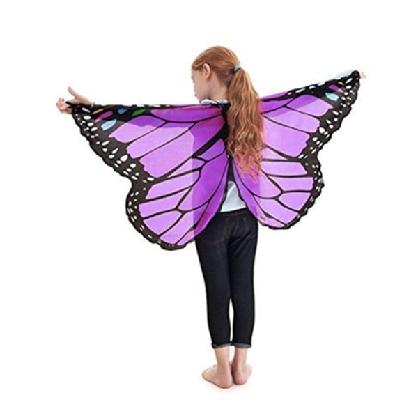 Satumaailman prinsessa cosplay -asu Perhossiivet Huivi Viitta Stola Lasten Poikien Tyttöjen Huivi Kääre asusteet Style-4 One Size