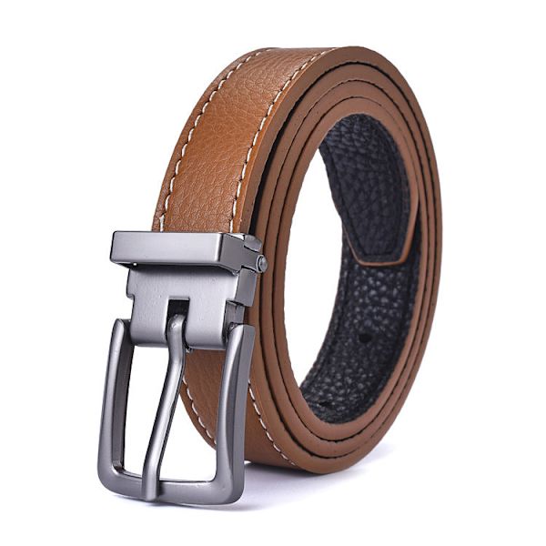 Yksinkertainen musta ohut vyö, korealainen retro-neulasolkikiinnitys, farkkujen vyö, opiskelija Red 2 models 110CM