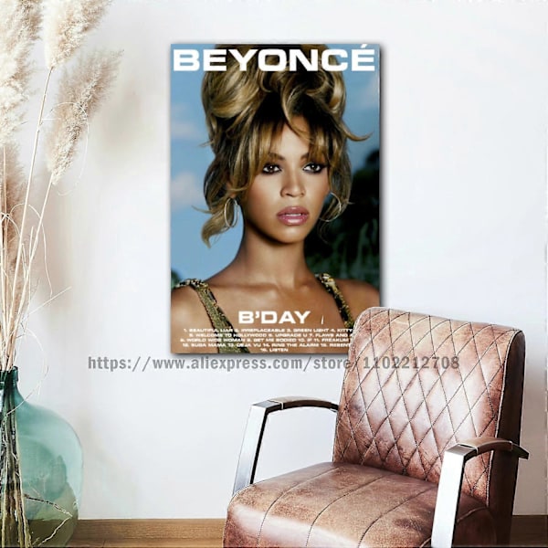 Beyonce plakat dekorativt lærred 24x36 plakat værelse bar cafe dekoration gave print kunst vægkunst Style-10 40x60cm Uden Ramme Style-10 40x60cm No Frame