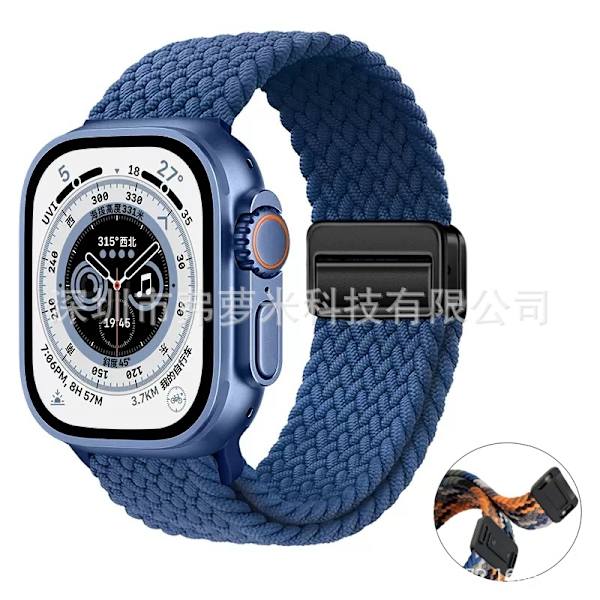 Kellon ranneke Apple Watch iWatch 38/40/41mm Cold Ocean Blue -kelloon