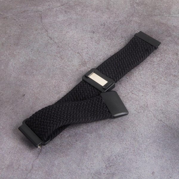 Kellon ranneke Apple Watch iWatch 38/40/41mm muovinen sisäinen magneettisolki musta