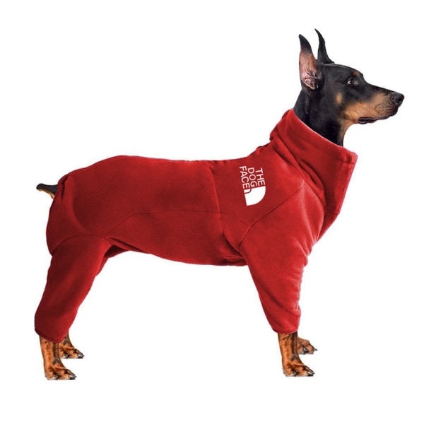 Hundkläder Vinter Varm Pet Hund Jacka Kappa Valp Julkläder Huvtröjor För Små Medium Stora Hundar Labrador Coat S-9XL