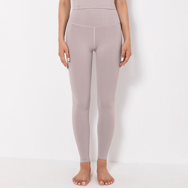 Lulu Yoga Vaatteet Nude Feel Joogahousut Naisten Korkea Vyötärö Lantiota Kohottavat Juoksu Tiukat Joustavat Treenaushousut 6560 trousers-Red L