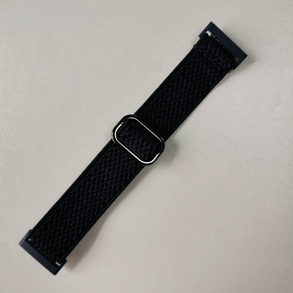 Kellon ranneke Apple Watch iWatch 38/40/41MM Aalto kuvio tummansininen