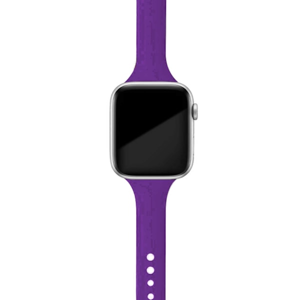 Smal rem för Apple Watch armband 40mm 44mm 38mm 42mm Silikon armband klockarmband correa iWatch 6 se 5 4 3 7 45mm 41mm Retro white 42mm 44mm 45mm
