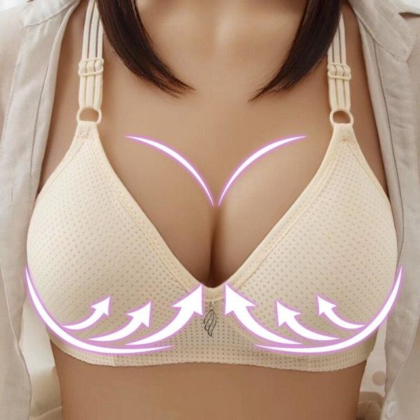 Underkläder Enkel BH Dam Sexiga Underkläder B C Kupa Pink 90C