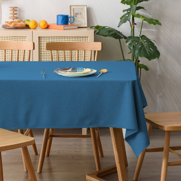 Duk Ensfarvet Frisk Animasjonsduk Enkel Rektangulær Duk 1# light gray 140*180cm