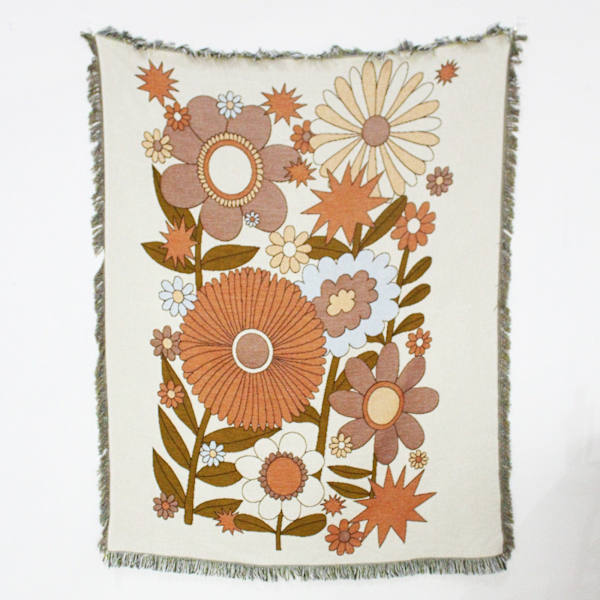 Nordisk Plaider til Seng Sofabetræk Stueindretning Sofaplaid Fritid Sengetæppe Udendørs Camping Picnic Måtte Boho Gobelin XT2022-1 130X160cm