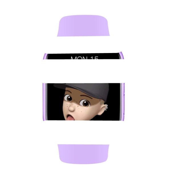 Bluetooth Opkald Sports Smart Watch Armbånd HD Stor Skærm Sundhedsovervågning X8max X8 Smart Watch Purple