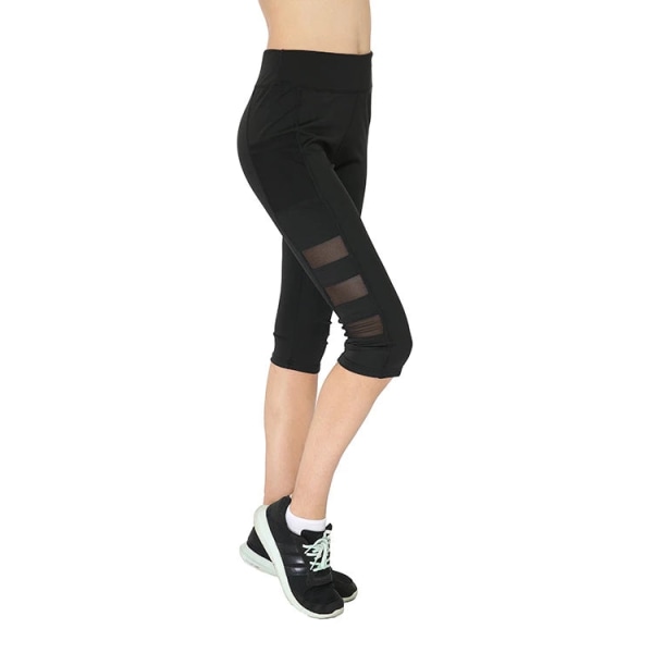 Joogahousut Naiset Juoksuharjoittelu Leggingsit Fitness Naisten Urheiluleggingsit Black L