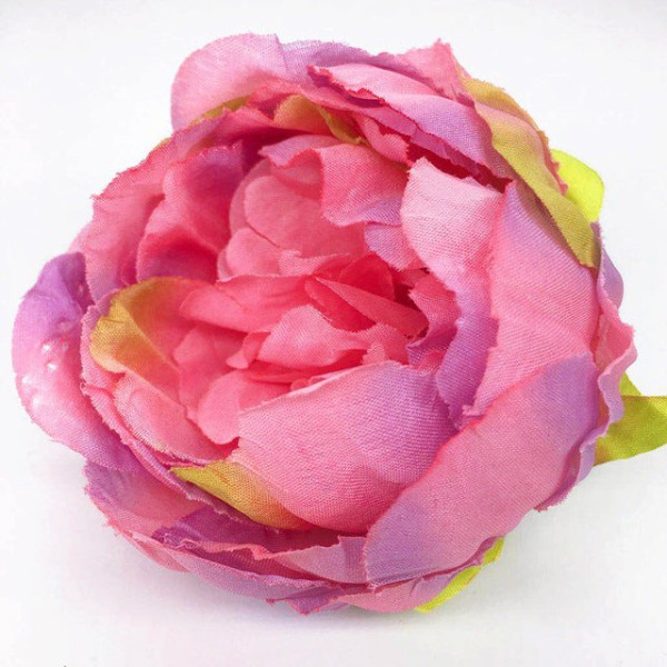 50 stk./parti 10 cm pæonblomsthoved kunstig blomst til bryllupsfest boligindretning DIY falske blomster væg guirlande KY138 Color 18