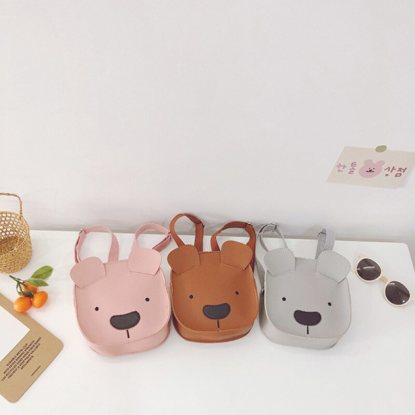 Nya Tecknade Mini Babyväskor PU Läder Barn Skolryggsäck för Flickor Pojkar Barn Ryggsäckar Väska Baby Tillbehör 1-5Å Shoulder Bags