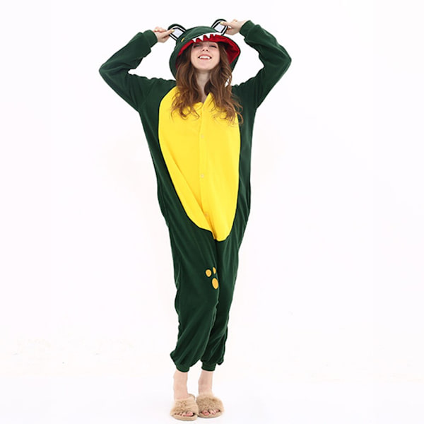 Pyjama Haalari Eläin Hauska Söpö Onesie Naiset Tyttö Halloween Pyjama Festivaali Asu Juhla Haalari Unisex LD-A001 XL(Height 174-183CM)