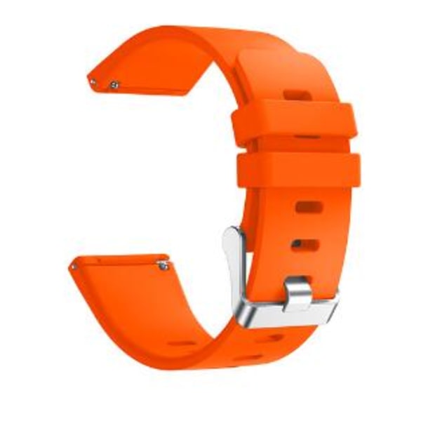 Fashion Classic Ersättningsarmband Sportarmband tillbehör för Fitbit Versa smartklocka armband Armbandsur S L Storlek Orange L