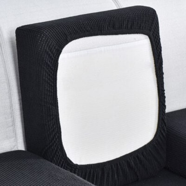 Enfärgad Tjock Elastisk Soffsittsdyna Skydd Barn Överdrag Sofföverdrag Tvättbart Avtagbart Sofföverdrag 1 st 13 c3