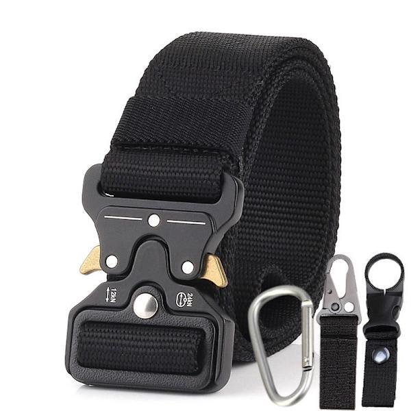Taktiskt Bälte Herr Militär Fan Taktiskt Bälte Utomhusträningsbälte Gray three-piece set