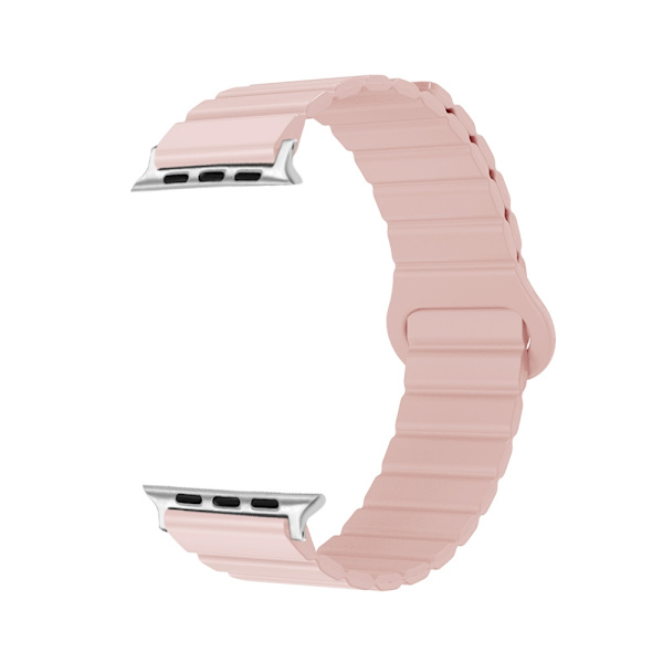 Kellon ranneke Apple Watch iWatch 38-40-41mm vaaleanpunainen