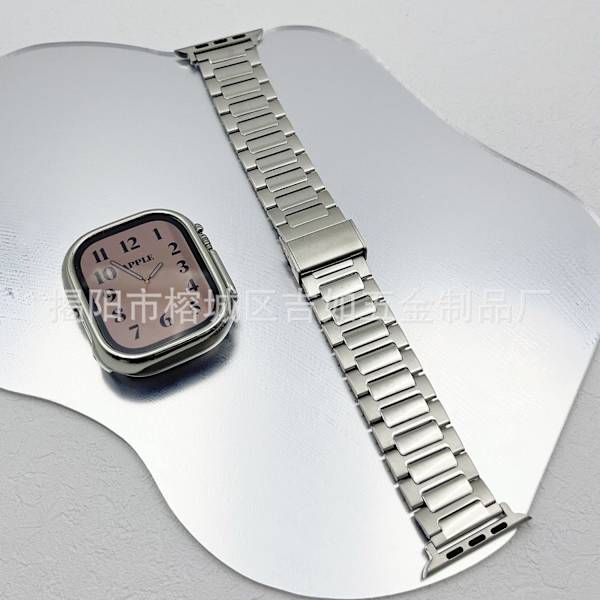 Klockarmband för Apple Watch iWatch 22 bredd 42/44/45 silver