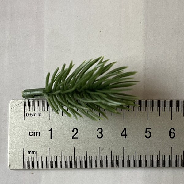 10 st Tallkvistar Konstgjorda Falska Växter Konstgjord Blomgren Juldekoration DIY Tillbehör Bukett Presentförpackning geen small