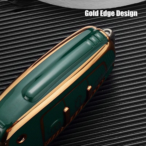 TPU Bil Nøgle Etui Cover Nøgle Skaller Til A1 A3 8P 8L A4 A5 B6 B7 A6 A7 C5 C6 4F Q3 Q5 Q7 TT S3 S4 S6 RS Holder Tilbehør Dark Green