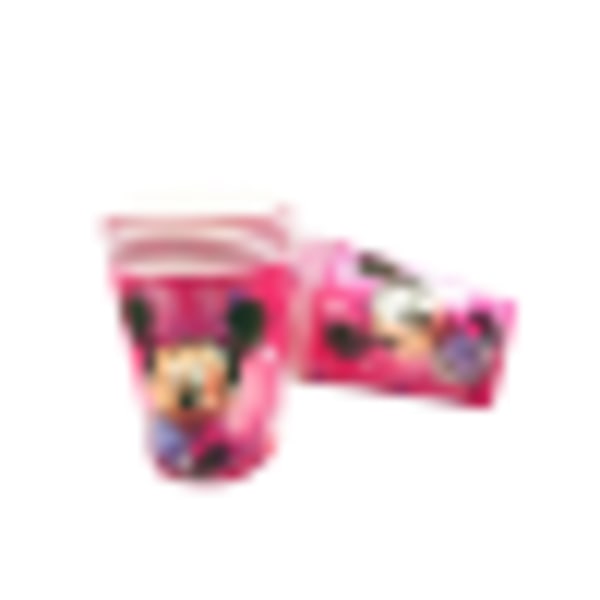 Minnie Mus Engangsservise Sett Barnebursdag Festutstyr Papptallerkener Kopp Serviett Flagg Jente Rosa Bryllupskake Dekor Bag-1PC5