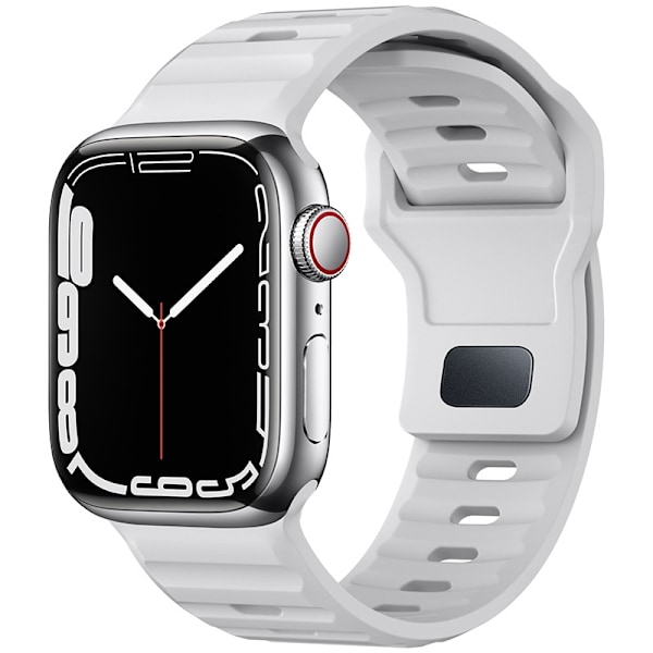 Klockarmband för Apple Watch iWatch 38/40/41/42mm Molnigt Grå