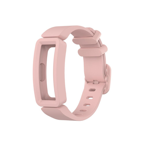 Udskiftningsrem i blød silikone til Fitbit Ace 2 børns smartur, klassisk armbånd til Fitbit Inspire/Inspire HR armbånd Gray