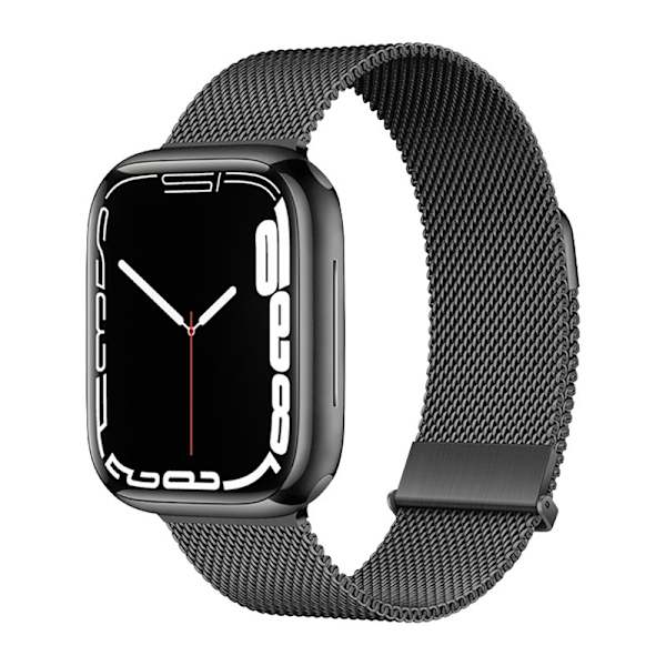 Kellon ranneke Apple Watch iWatch 42/44/45/49mm Grafiitti
