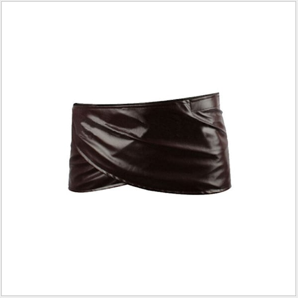Het Anime Attack on Titan Cosplay Shingeki no Kyojin Jacka Recon Corps Läderkjol Krokpistolbälten Hängslen Ackerman Kostym Belts One size M