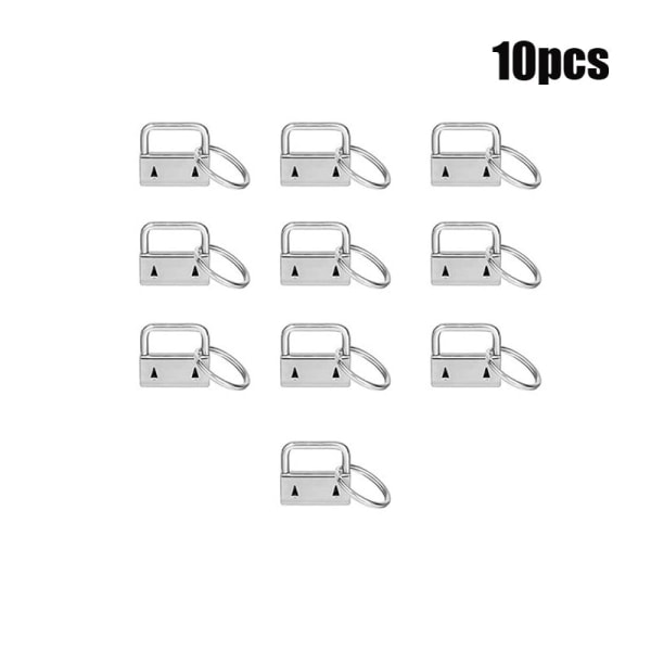 10/60 STK. Nøglesnors Nøglering Hardware Sæt Drejelige Karabinhager Farverig Nøglevedhæng, Nøglering Vedhæng Hardware til Armbånd Nøglering Fremstilling 40pcs