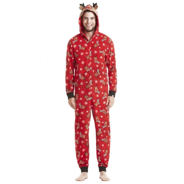 Julpyjamas Matchande Familj Pyjamas Vuxen Barn Set Kläder Pyjamas Romper Kostymer Beige Baby 9M