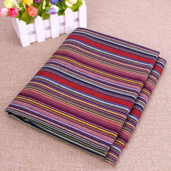 Boho Tribal Tyg Sömnad Bordsduk Soffa Kuddfodral Material Hantverk Like the picture 3