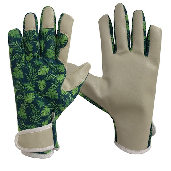 Trädgårdshandskar Arbete Plantering Hushållsarbete för Män Kvinnor Tåliga Rosbeskärning Med Långt Underarmskydd Long white-9120 One size fits all