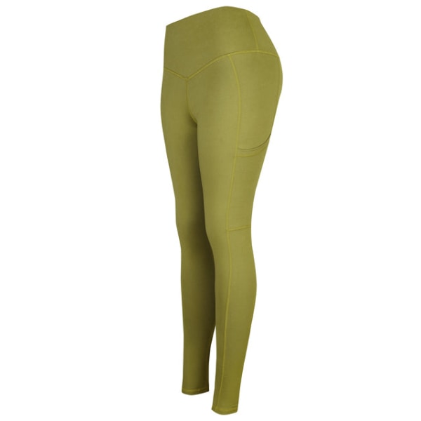 Yogabyxor Dam Push Up Byxor Hög Midja Leggings SL582BK L