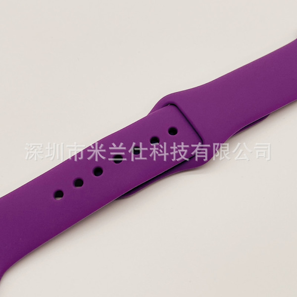 Klockarmband för Apple Watch iWatch 38/40/41/42mm-S10 standardstorlek SM kod 39 lila