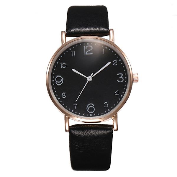 Simpelt Bælteur Dame Casual Studenter Quartz Dameur Red