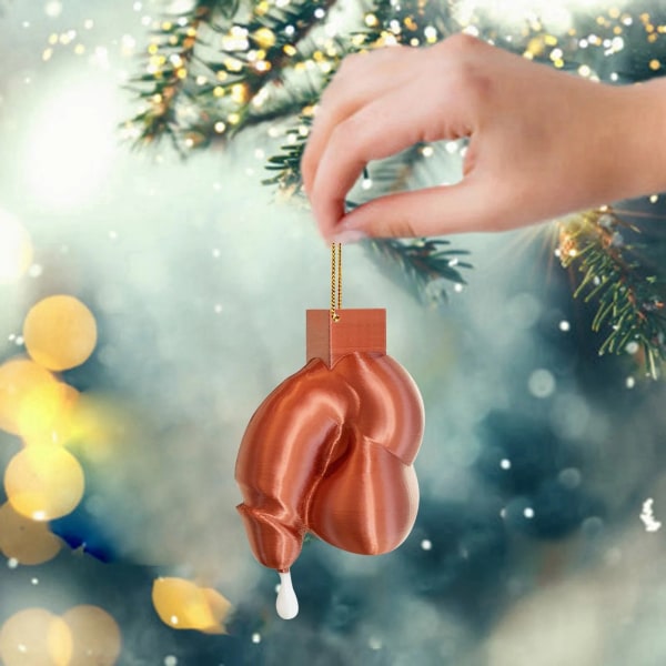 Rolig Julhänge Julgransprydnad Juldekor Trädhängande Prydnad Hem Juldekor Kreativ Gåva H One Size