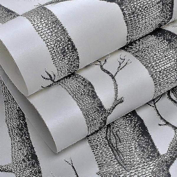 Björkträd Tapet Modern Dekor Väggpapper Rulle Skog Trä Tapeter För Sovrum Bästa Presenten
