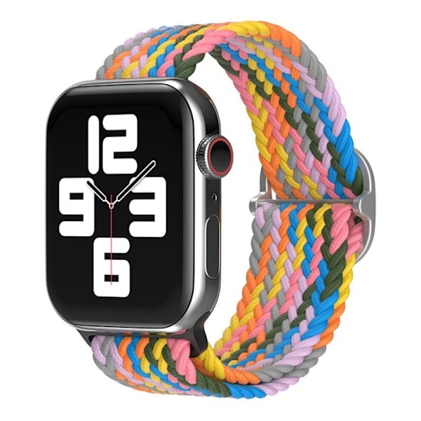 Klockarmband för Apple Watch iWatch 38/40/41mm 8-formad spänne hjärtslående lila