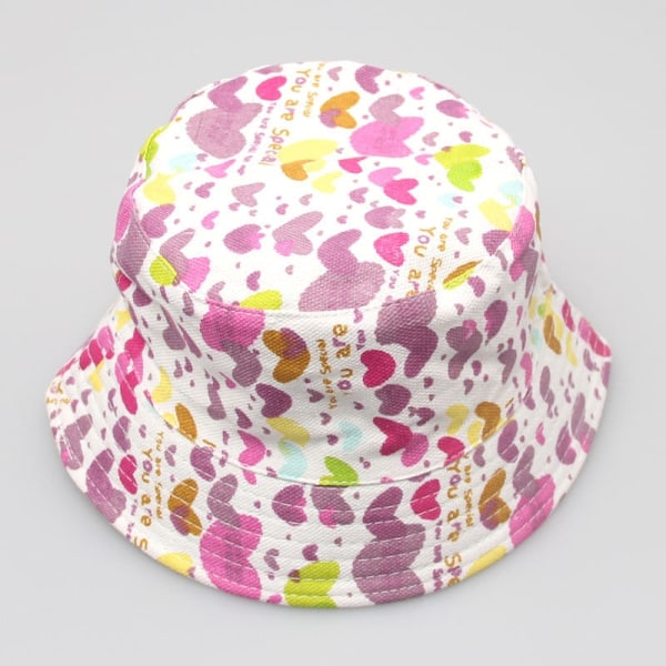 Sommar Baby Solhatt Barn Utomhus Anti UV-skydd Strandkepsar Barn Pojke Flicka Simning Fiskarhatt i 2-6 år as pictures17 for 2-6 years